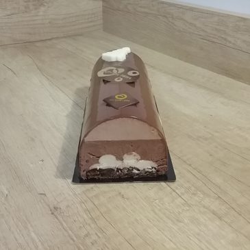 Bûche trois chocolat Bûche trois chocolat